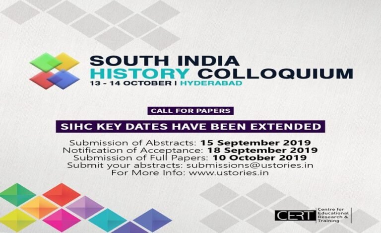 Remembering Histories, Asserting Identities, SIO Announces South India History Colloquium