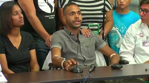 During a news conference at Orlando Health, survivor Angel Colon described laying on the floor of Pulse as the gunman shot victims on the ground to ensure they were dead.