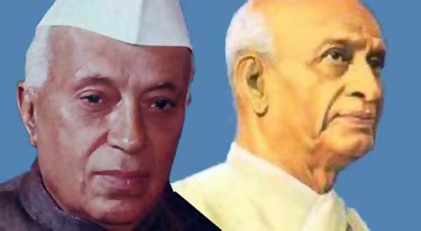 Jawaharlal Nehru and Sardar Patel
