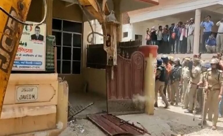Bulldozer out in Prayagraj: Student Leader Afreen Fatima’s Razed House Declared ‘Illegal’