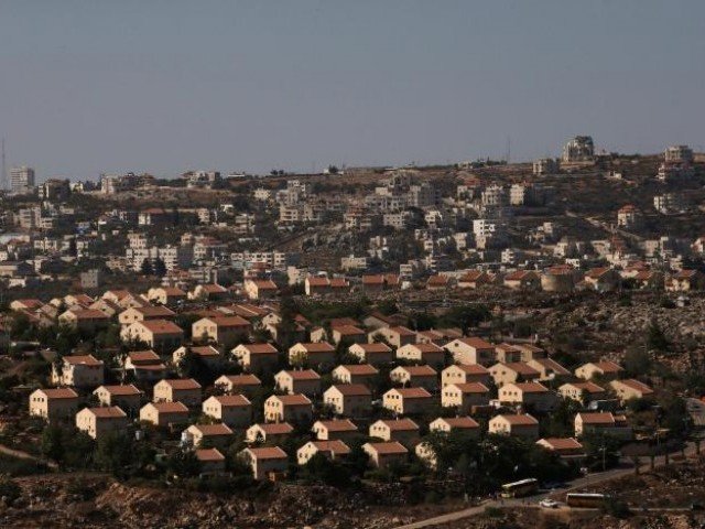 The West Bank Jewish settlement of Ofra. PHOTO: REUTERS
