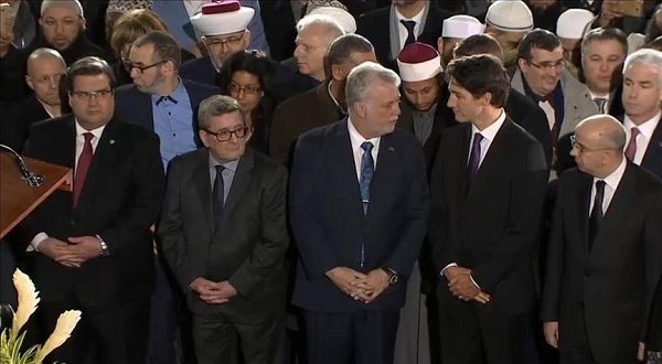 Canada PM Among Thousands Attending Funeral of Quebec Mosque Shooting Victims