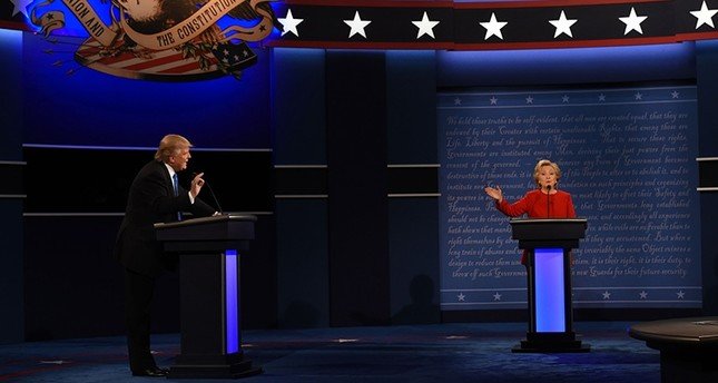 Clinton, Trump battle fiercely in first debate