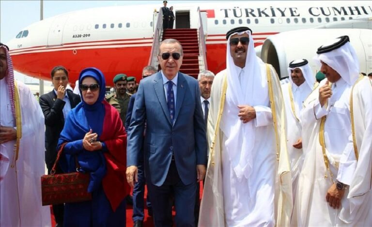 Erdogan Arrives In Qatar On Last Leg Of Gulf Tour