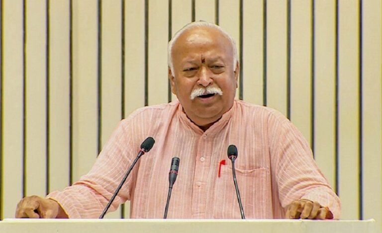 Everyone Living in India is ‘Hindu’, Says RSS Chief Mohan Bhagwat