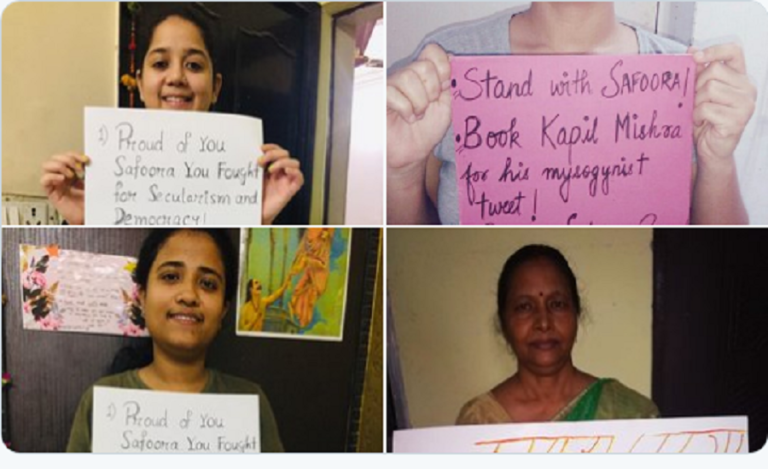 Hindutva Trolls Meet Their Match in Online Campaign in Support of Safoora