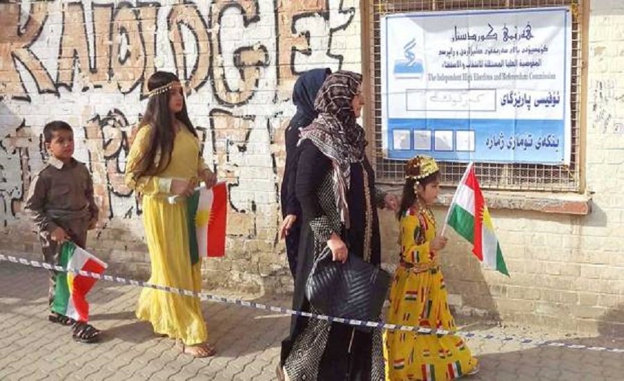Iraqi Kurds Cast Votes In Historic Independence Referendum Clarion India