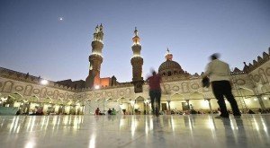 Al-Azhar mosque in Cairo.