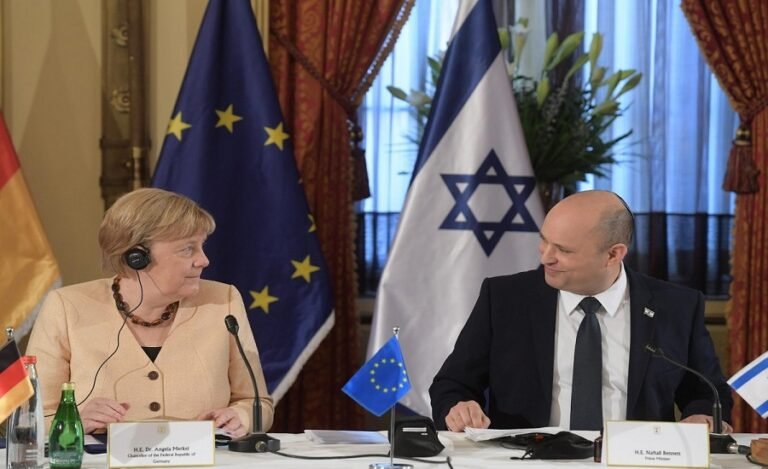 Israel Can’t Lose Sight of Need to Establish Palestinian State: Angela Merkel