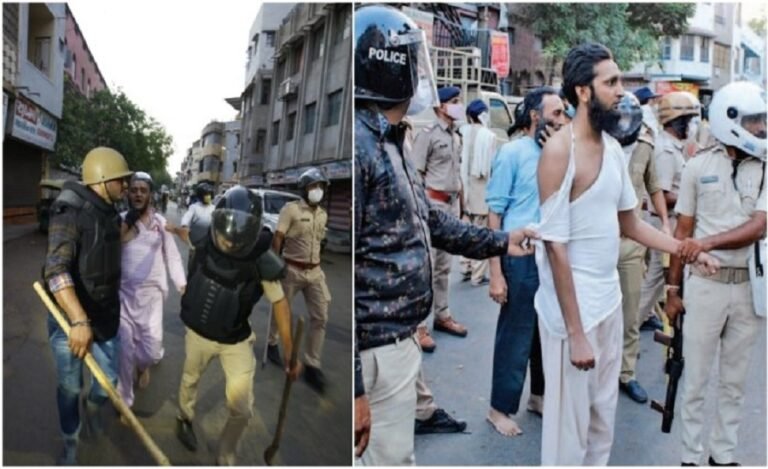 Police Lathi-Charge, Detain Muslim Shoppers in Ahmedabad