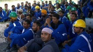 Indian workers in the Gulf