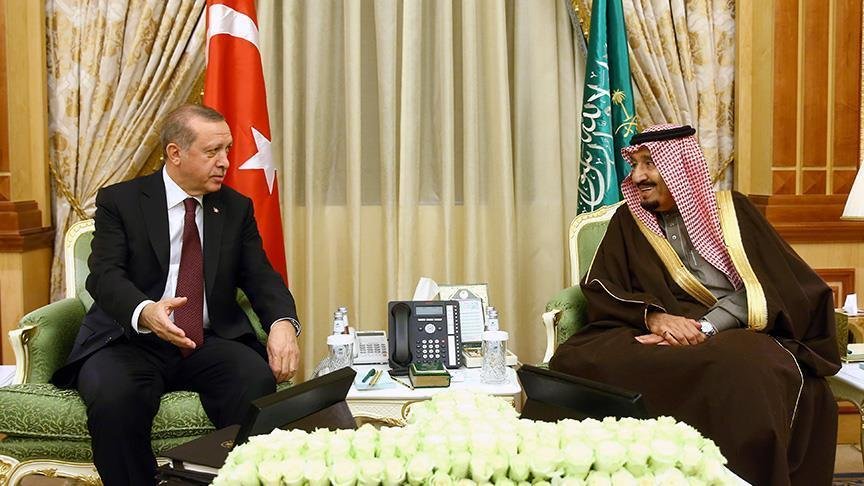 Erdogan thanks Saudi king's hospitality during visit