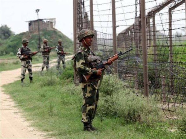 Indian Army personnel patrolling along the Line of Control. PHOTO: AFP
