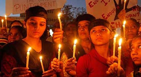 HAS ANYTHING CHANGED? Protests mark the first anniversary of the Delhi gang rape. 
