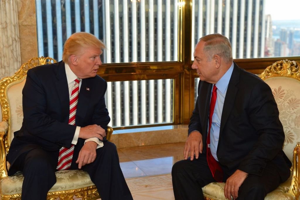 Image result for trump and netanyahu