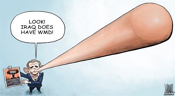 Cartoon by Luojie/ China Daily/Cagle Cartoons
