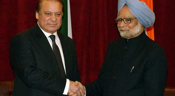Prime Minister Nawaz Sharif with Prime Minister Dr Manmohan Singh during their recent meeting in New York.