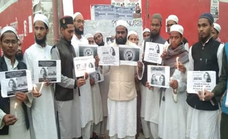 Scores Join Deoband Protest to Seek Justice for Hyderabad Rape Victim