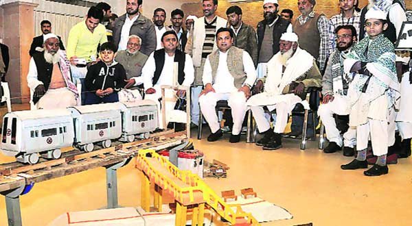 Rs 5 lakh for Shamli Boy Who Crafted Metro Model