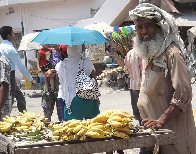 A 2014 scene from Chhapra, whose MP Rajiv Pratap Rudy has been silent on the recent riots.