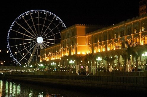 Sharjah is home to a large population of Syrian families and businesses now.