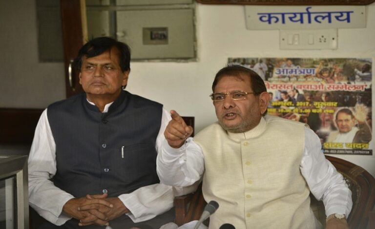 People Living In Fear, Will Fight To Save Composite Culture: Sharad Yadav