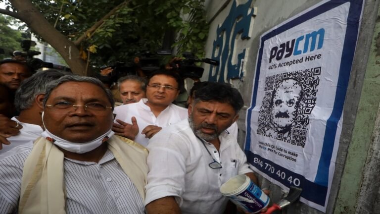 PayCM Posters in Karnataka: NCR Complaint Lodged Against Siddaramaiah, Shivakumar
