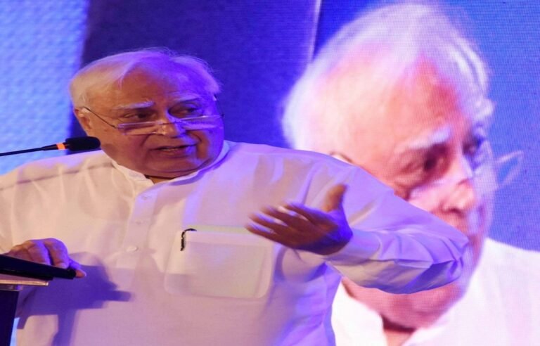 ‘Freezing Democracy’, Sibal Slams EC over Sena Symbol Freeze