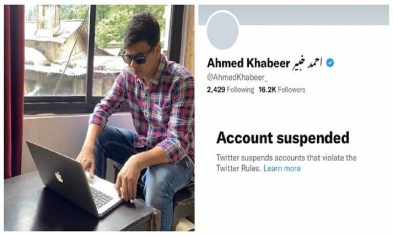 Twitter Suspends Muslim Journalist Ahmed Khabeer’s Account