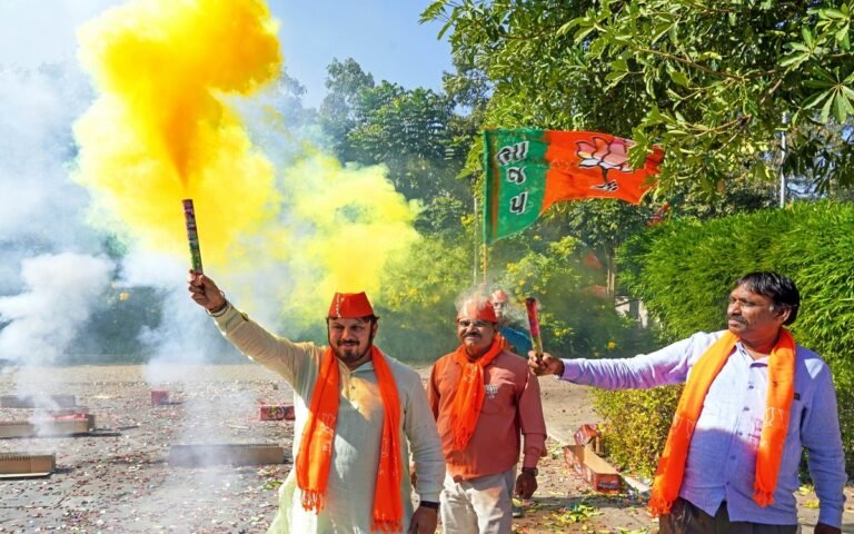 AAP Plays ‘Villain’ for Congress in Gujarat as BJP Scripts Massive Win