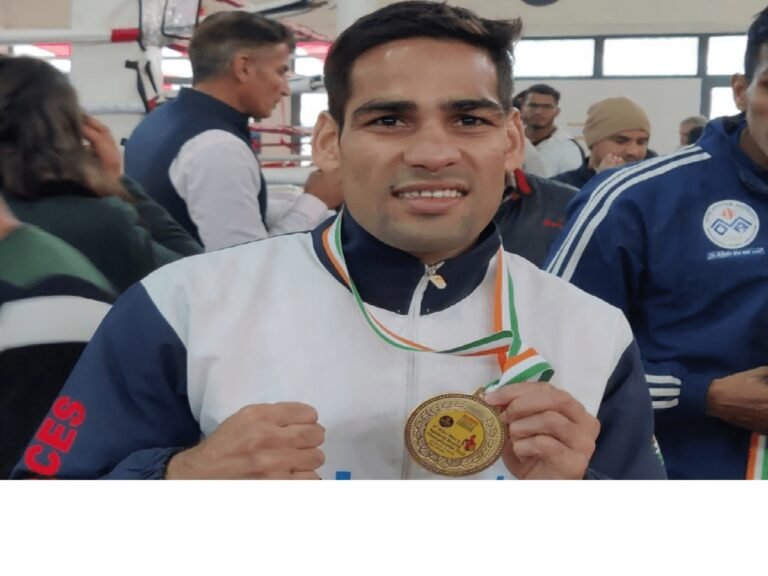 Mohammad Hussamuddin Bags Gold at National Boxing Championships