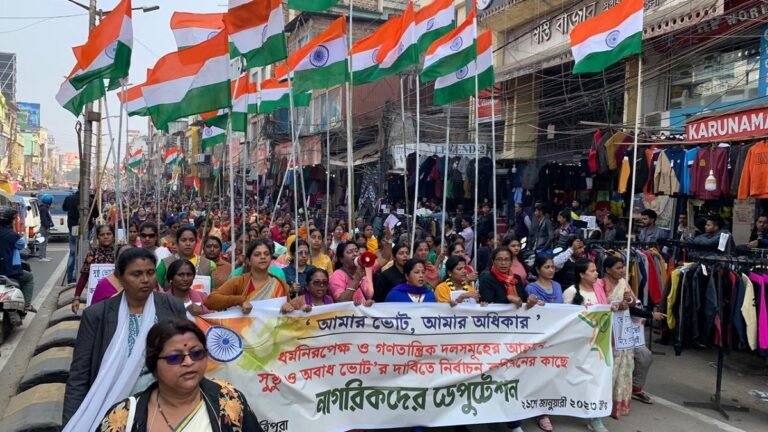 Tripura: Congress, Left Parties Take Out Rally Seeking Stop on Violence Ahead of Polls