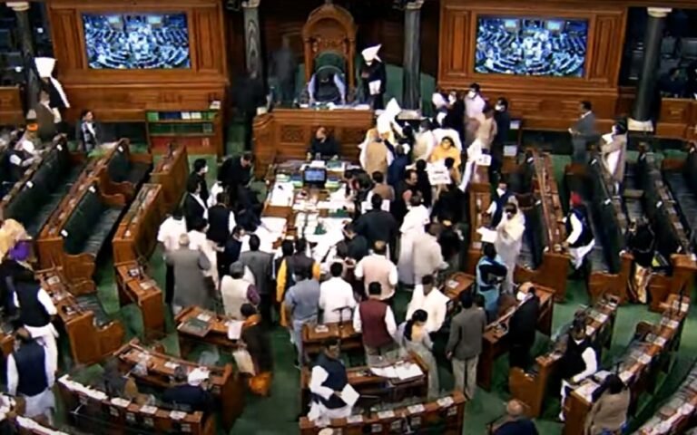 Protests in LS After Adjournment Motions on Appointment of Rtd Judge Abdul Nazeer as Governor, Chinese Incursions Rejected