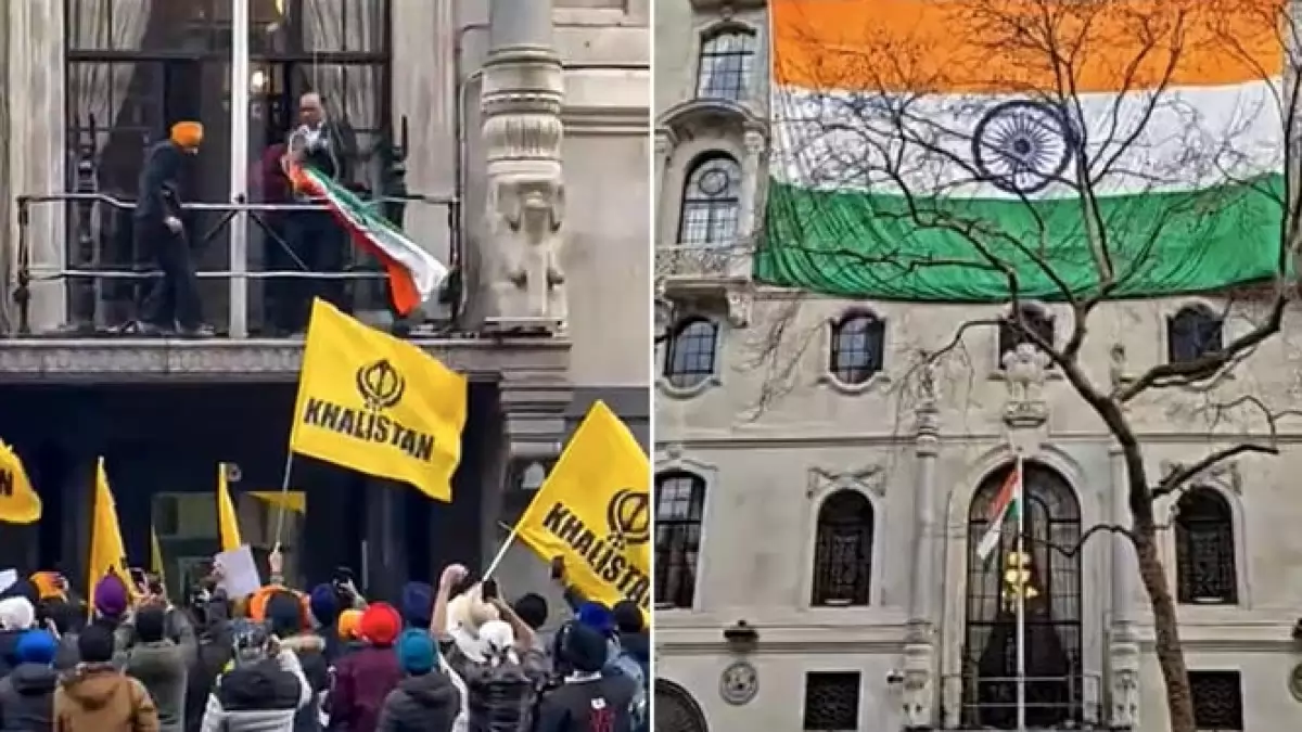 Pro-Khalistani Protesters Attack Indian Consulate In San Francisco ...