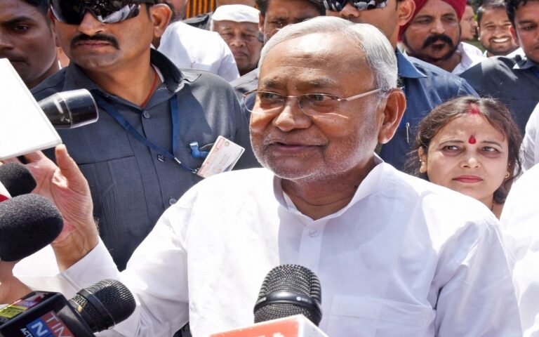 Nitish Urges Opposition to Support Kejriwal, Tejashwi Says BJP Trying to Change Constitution 