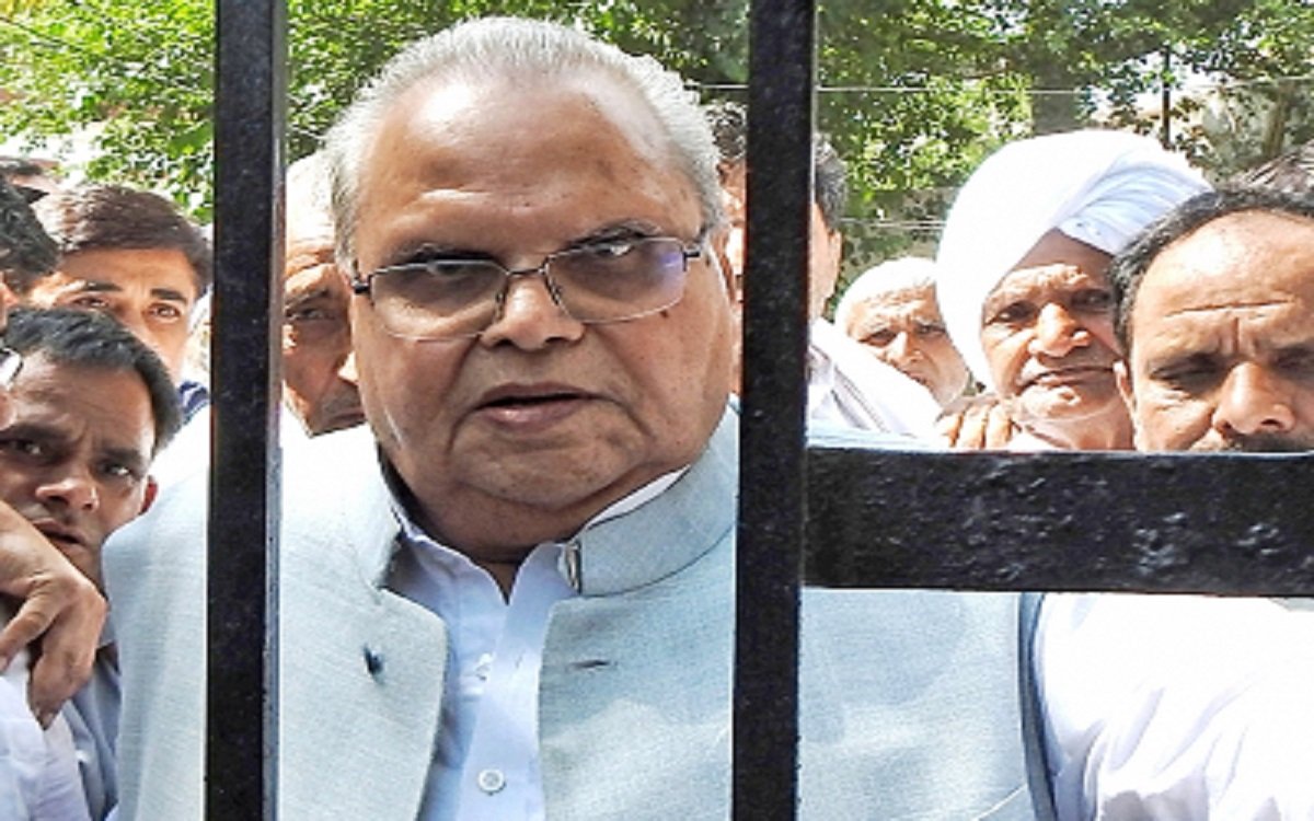 JD(U) Backs Satyapal Malik After CBI Serves Him Notice in Insurance