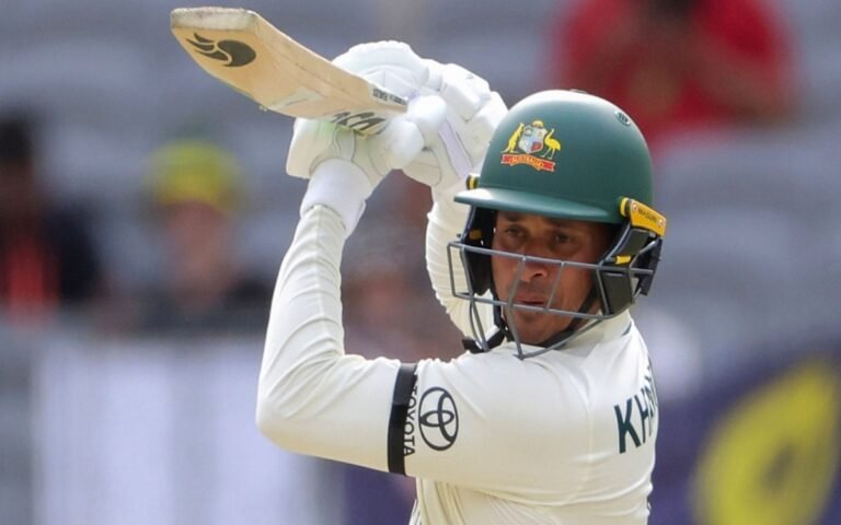 ​​​​​​ ​​​​​Australian Cricketer Usman Khawaja Charged Over Armband Supporting Gaza